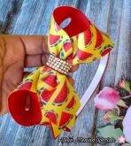 Tiara Melancia com strass